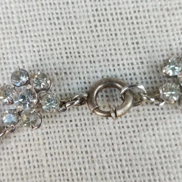 Vintage Art Deco Paste Necklace - Picture 4 of 13
